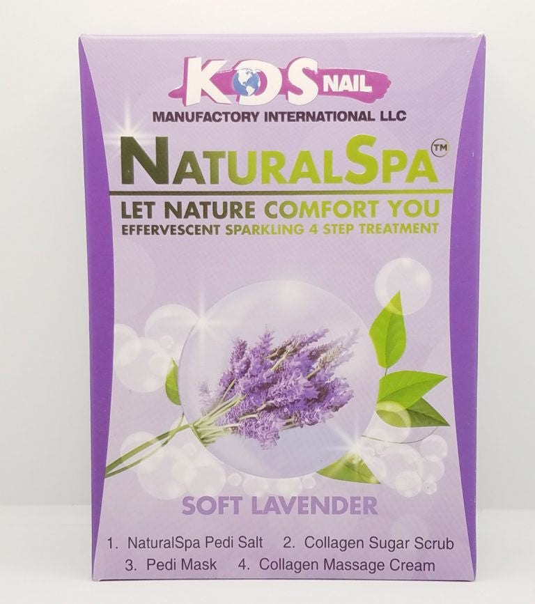 KDS Deluxe Pedicure 4 Steps - Soft Lavender
