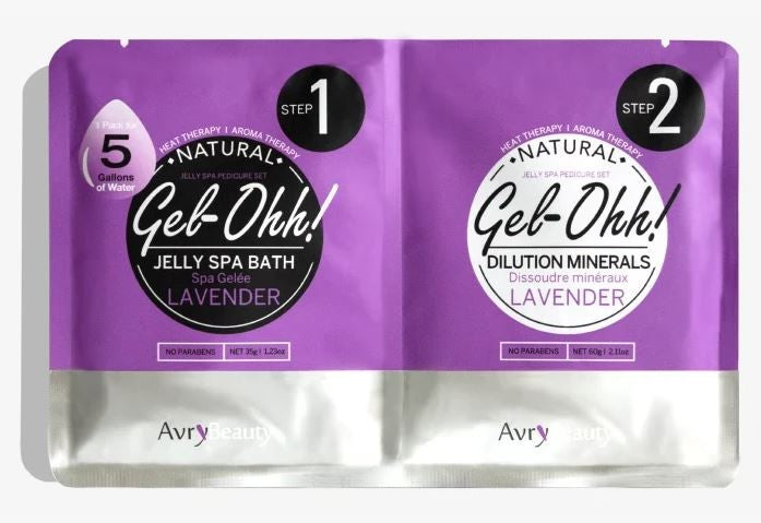 Avry Beauty Jelly Spa Bath - Lavender