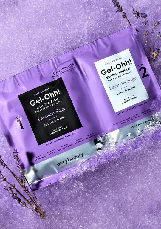 Avry Beauty Jelly Spa Bath - Lavender