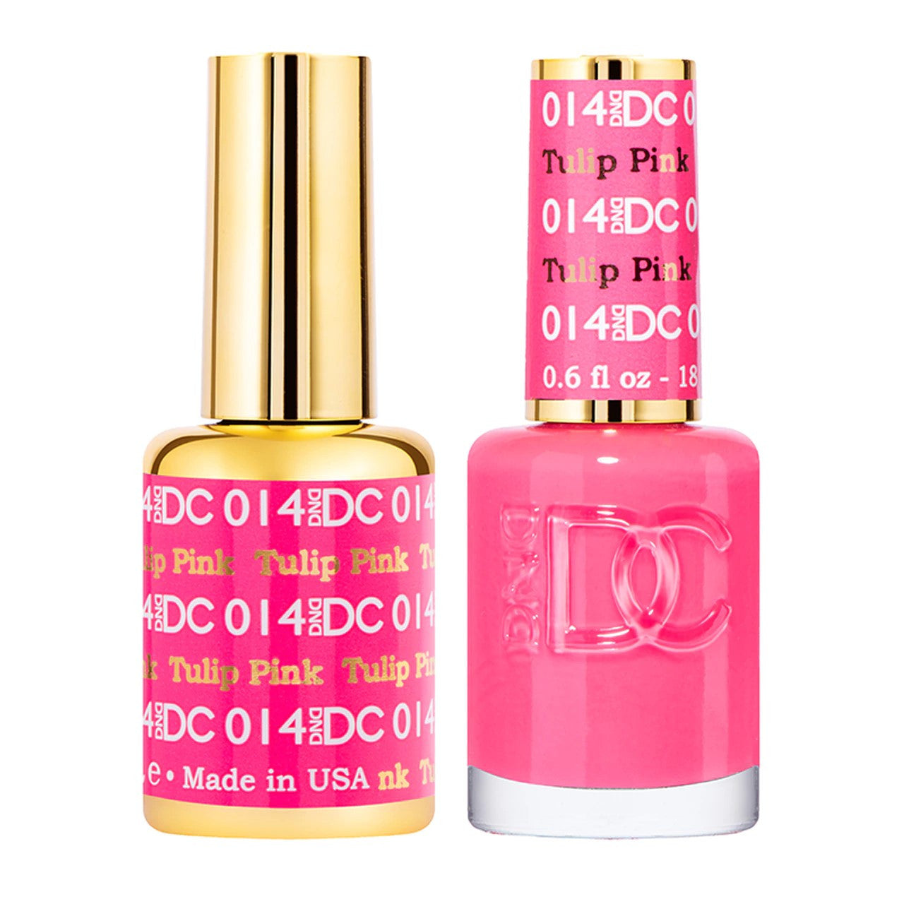 DND DC DUO GEL #014 TULIP PINK