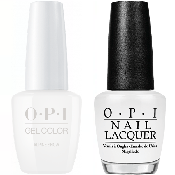 OPI Matching Set Alpine Snow L00