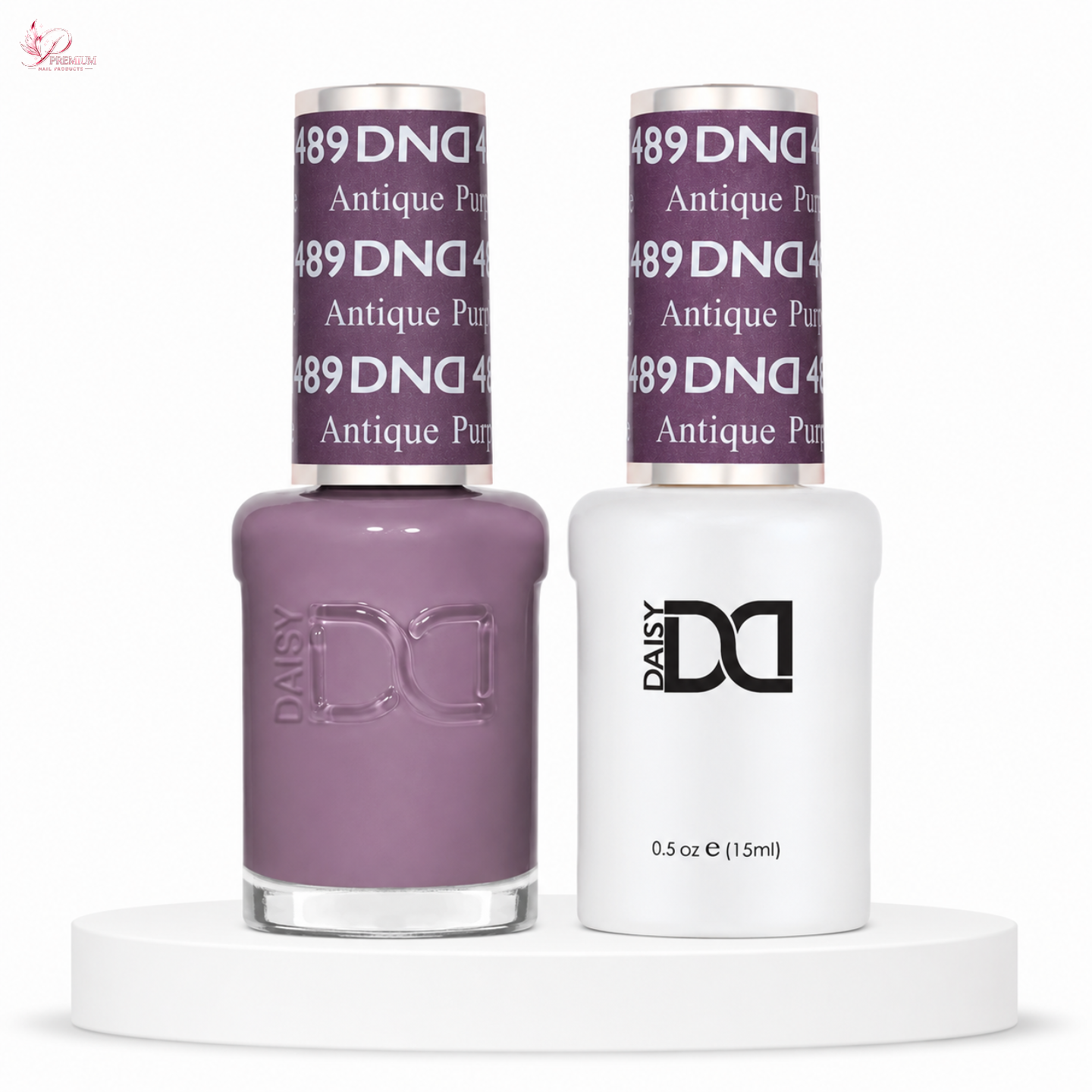 DND Duo Gel #489 Antique Purple