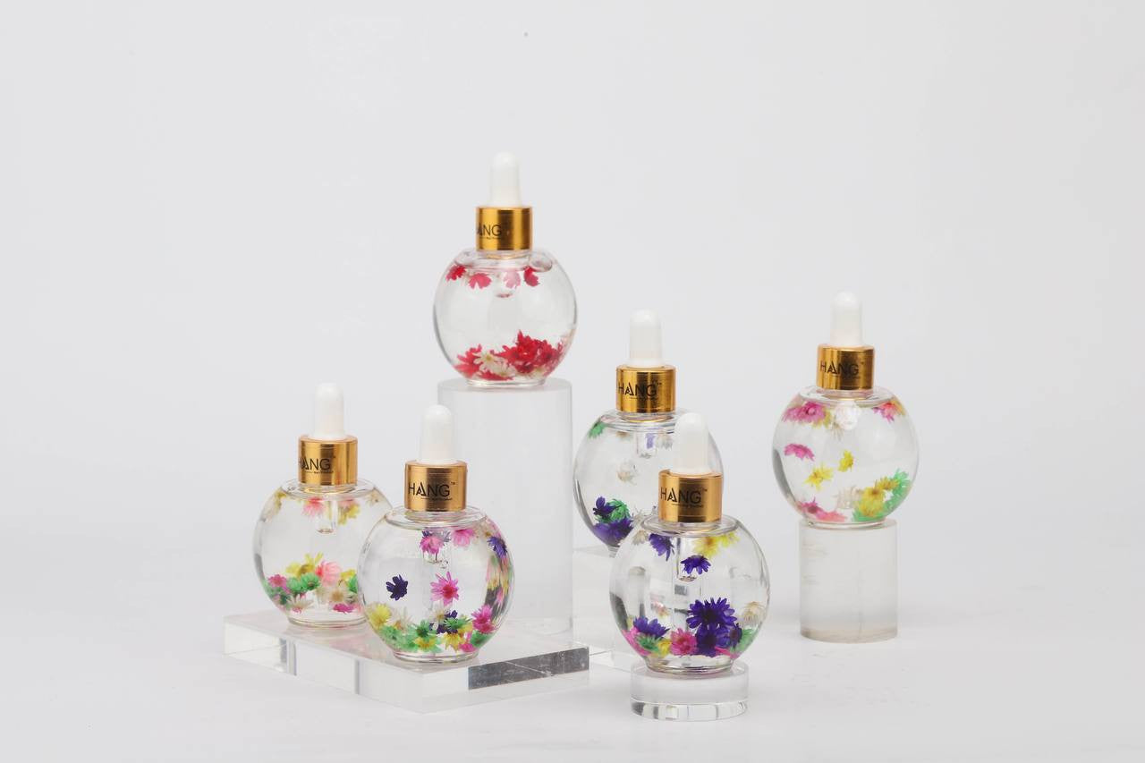 HANG FLOWER CUTICLE OIL 50ML/1.69OZ + FREE 1 OIL 16ML - Mix Scents