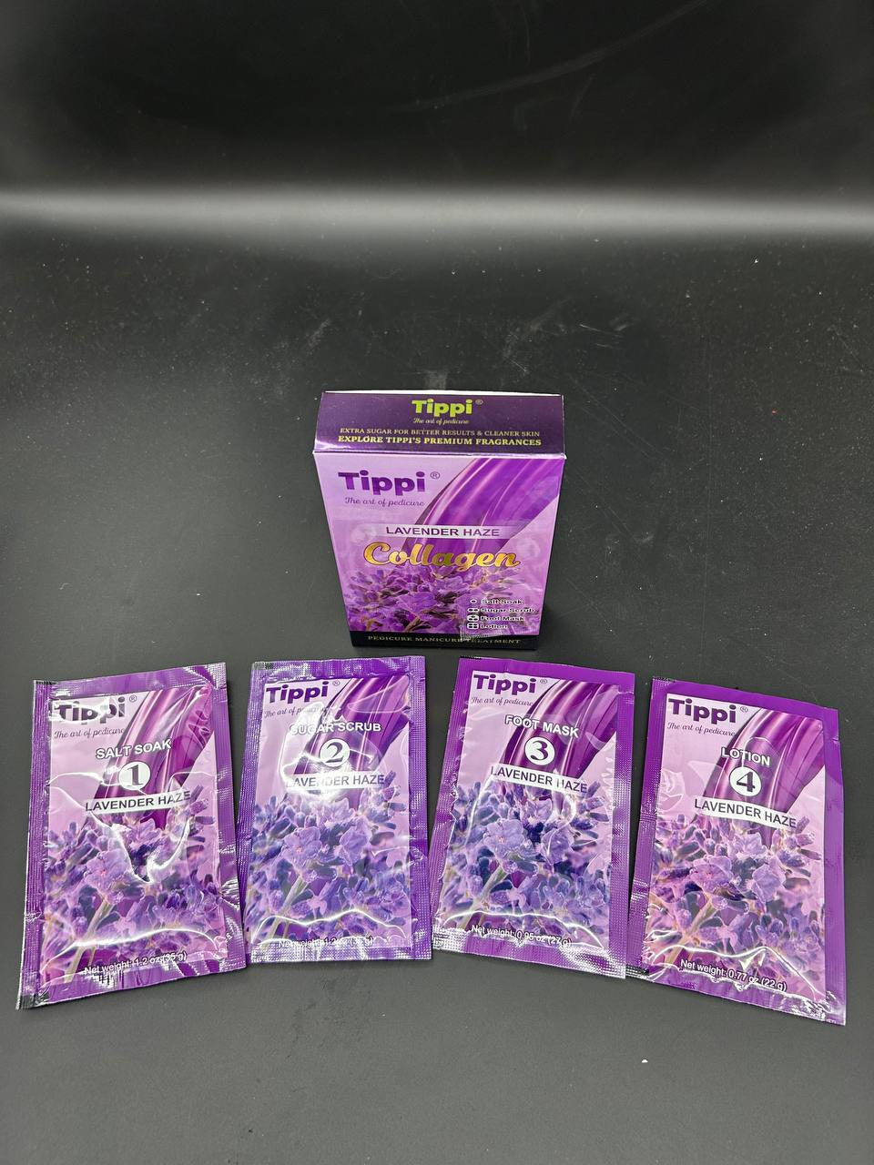 Tippi Collagen Pedi in a Box 4in1 - Lavender Haze