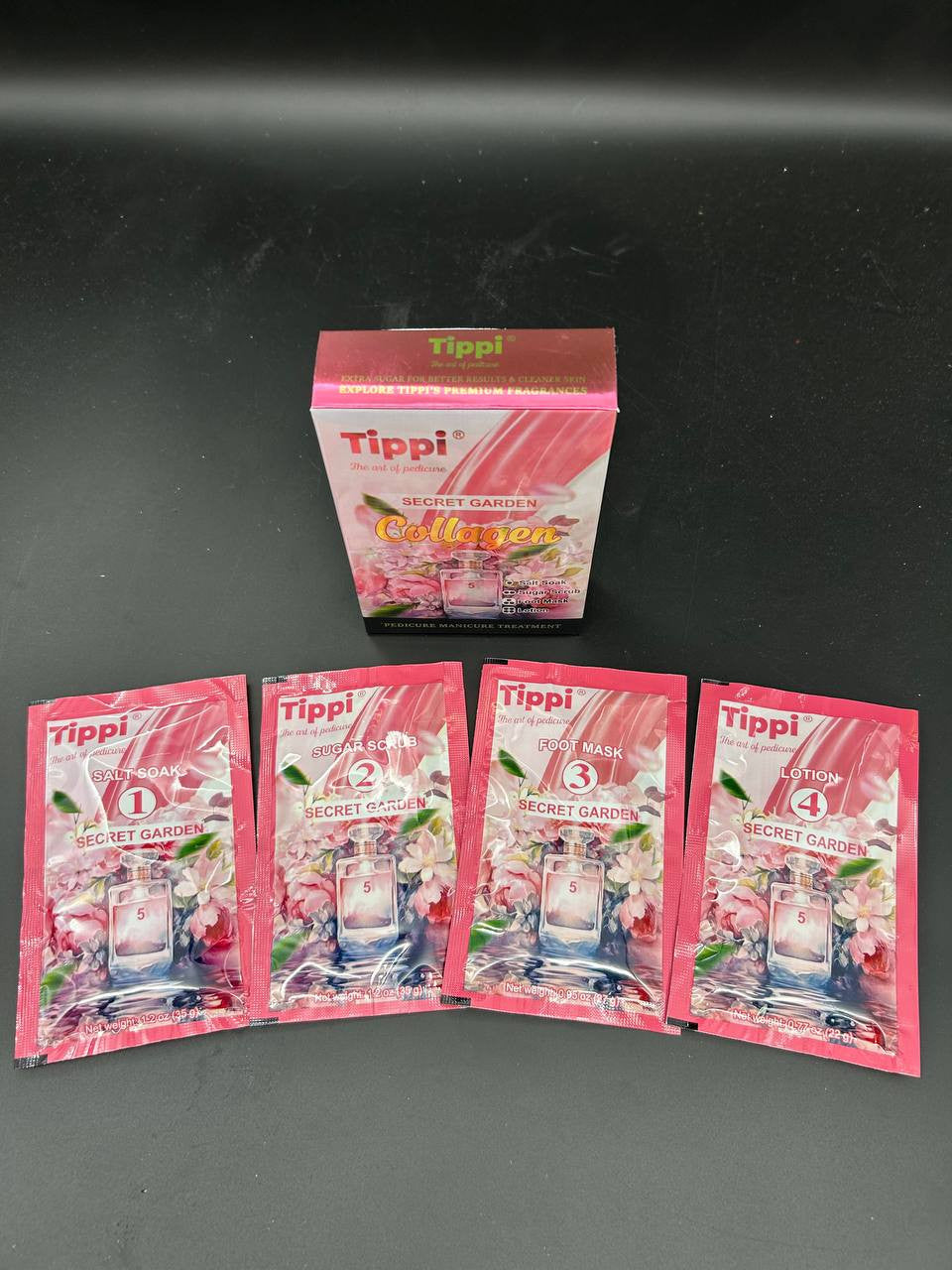 Tippi Collagen Pedi in a Box 4in1 - Secret Garden