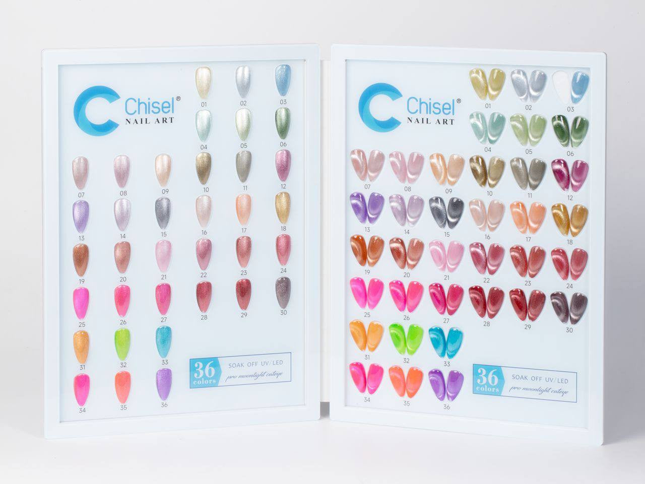 Chisel Pro Moonlight Cateye 36 Colors - Free sample + Magnet