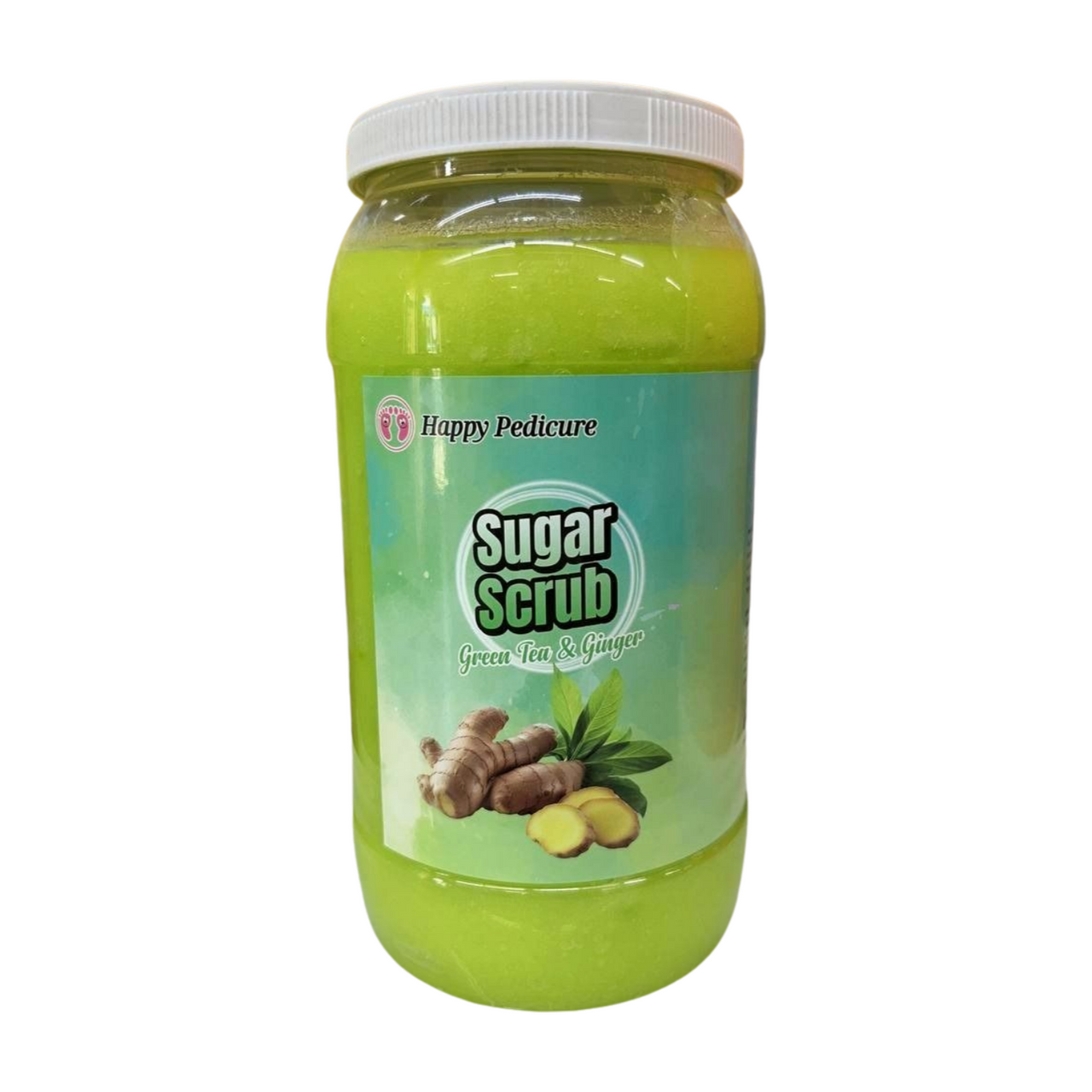 Happy Pedicure Sugar Scrub Gal - Grean Tea & Ginger