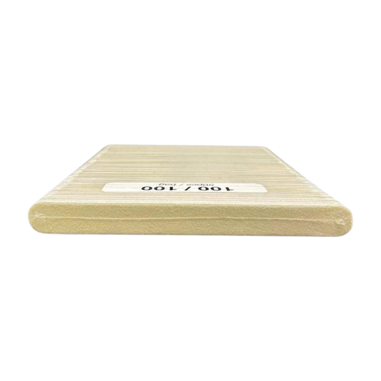 Round White Nail File 100/100 ( pack of 50pcs )