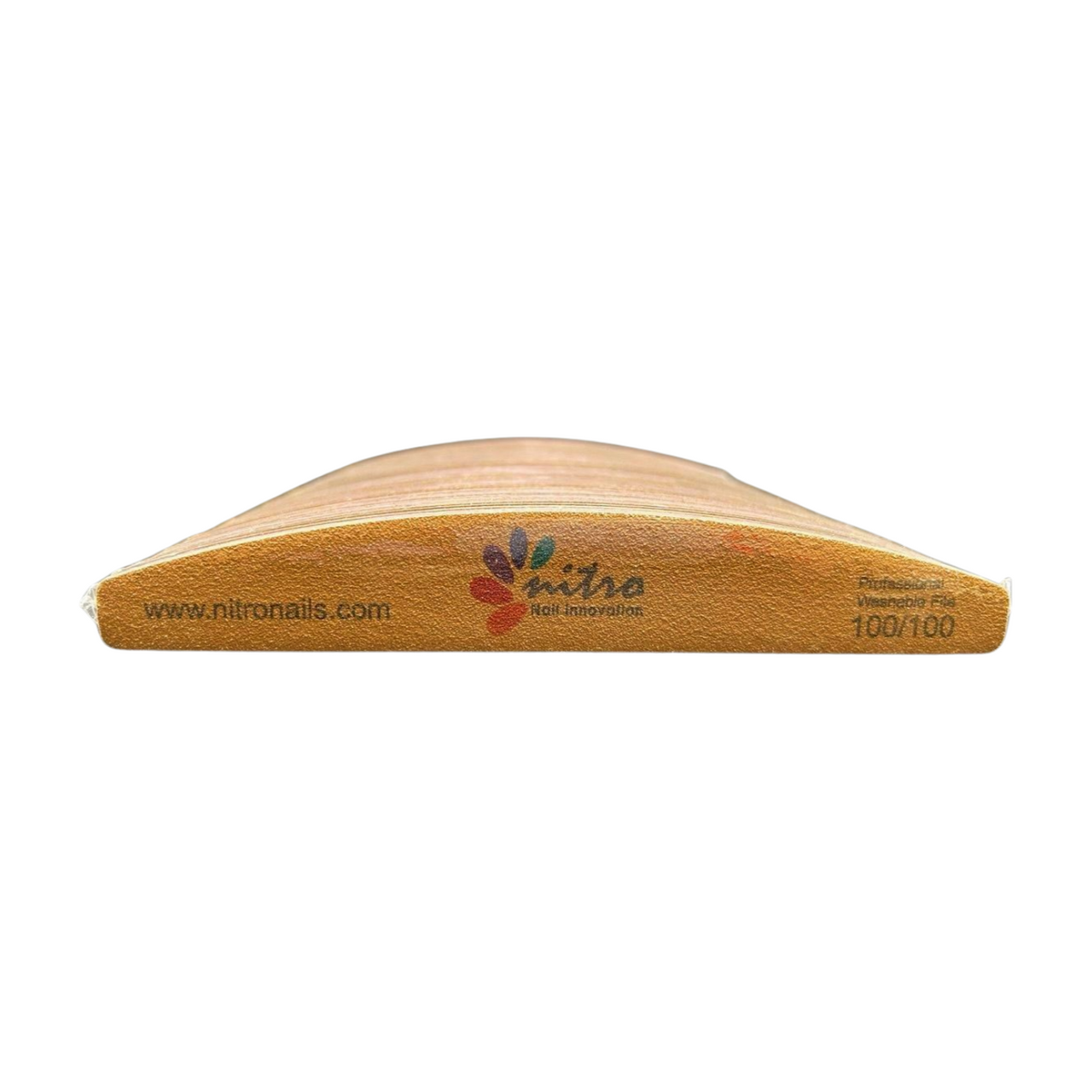 Half Moon Gold Nail File 100/100 ( pack of 50pcs )