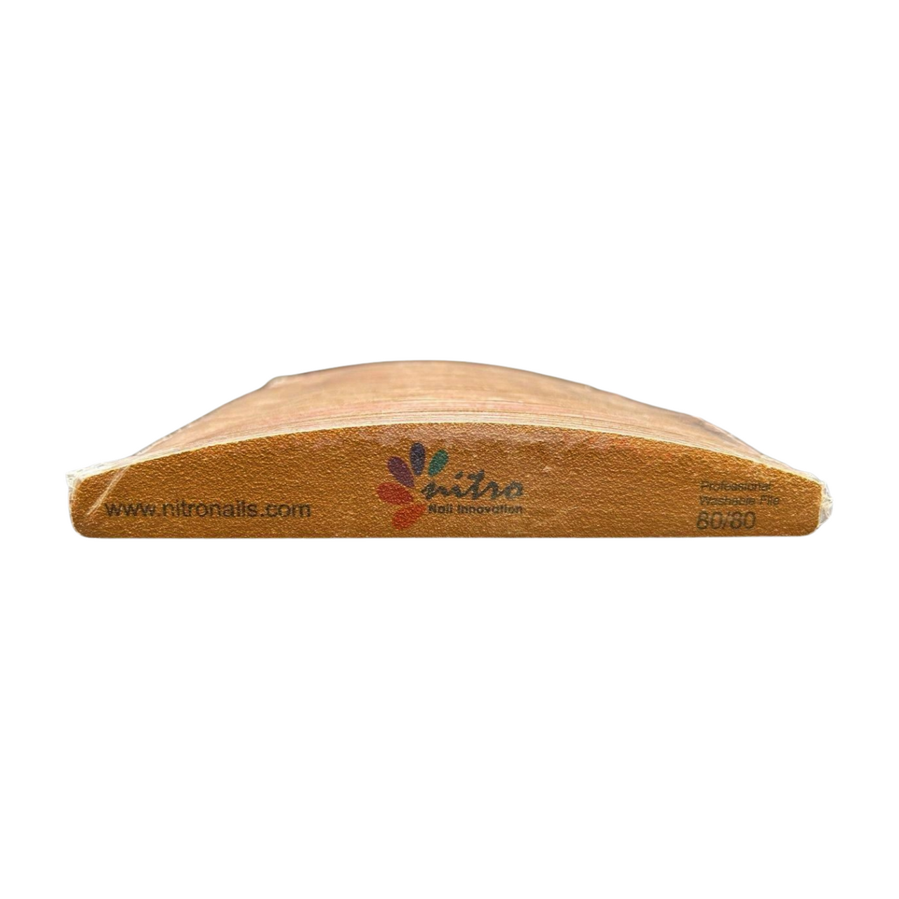 Half Moon Gold Nail File 80/80 ( pack of 50pcs )