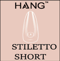 HANG Gel-X Tips Refill 100pcs - Stiletto Short