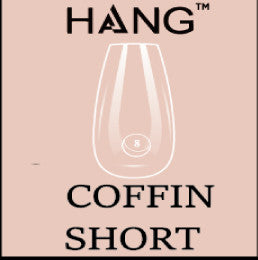 HANG Gel-X Tips Refill 100pcs - Coffin Short