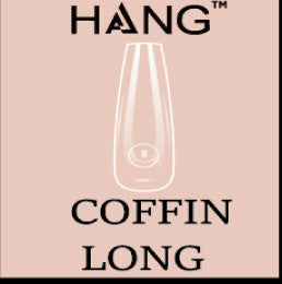 HANG Gel-X Tips Refill 100pcs - Coffin Long