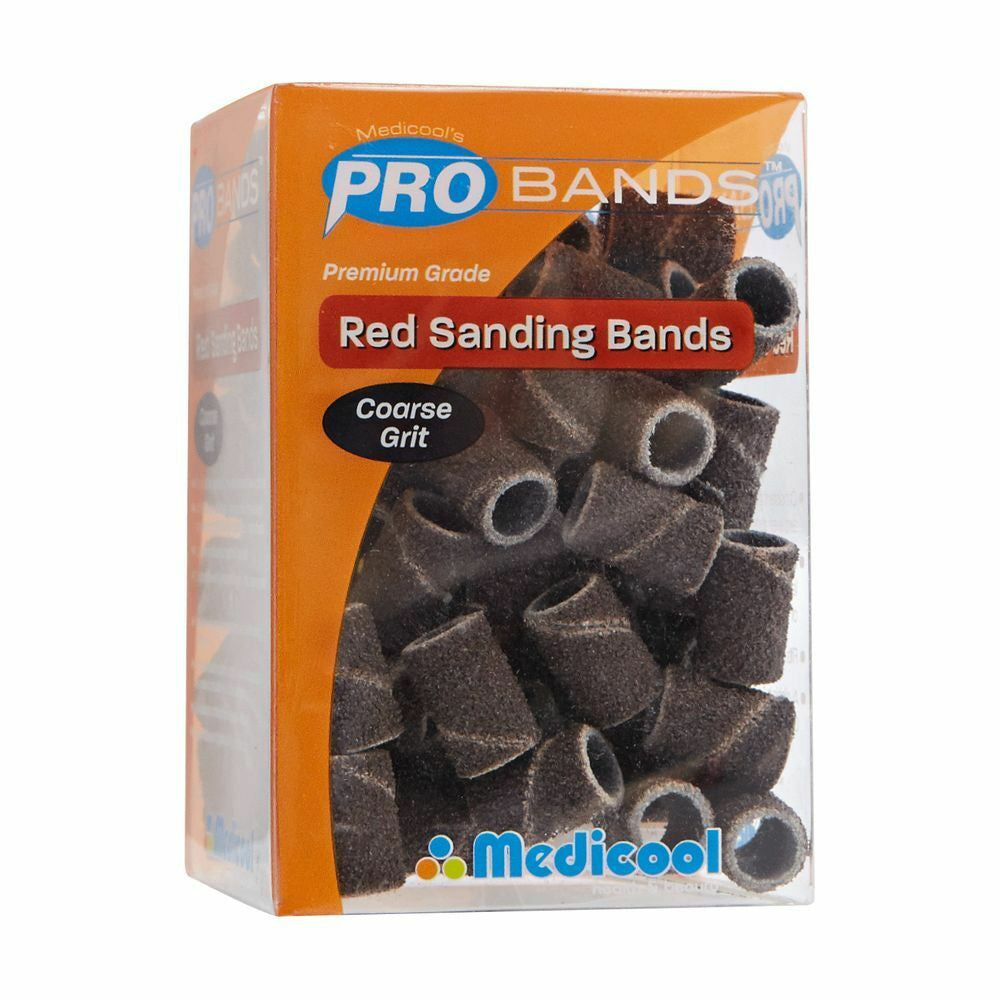 Medicool Red Sanding Band Grit Coarse