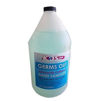 KDS Germs Out Hand Sanitizer Gallon
