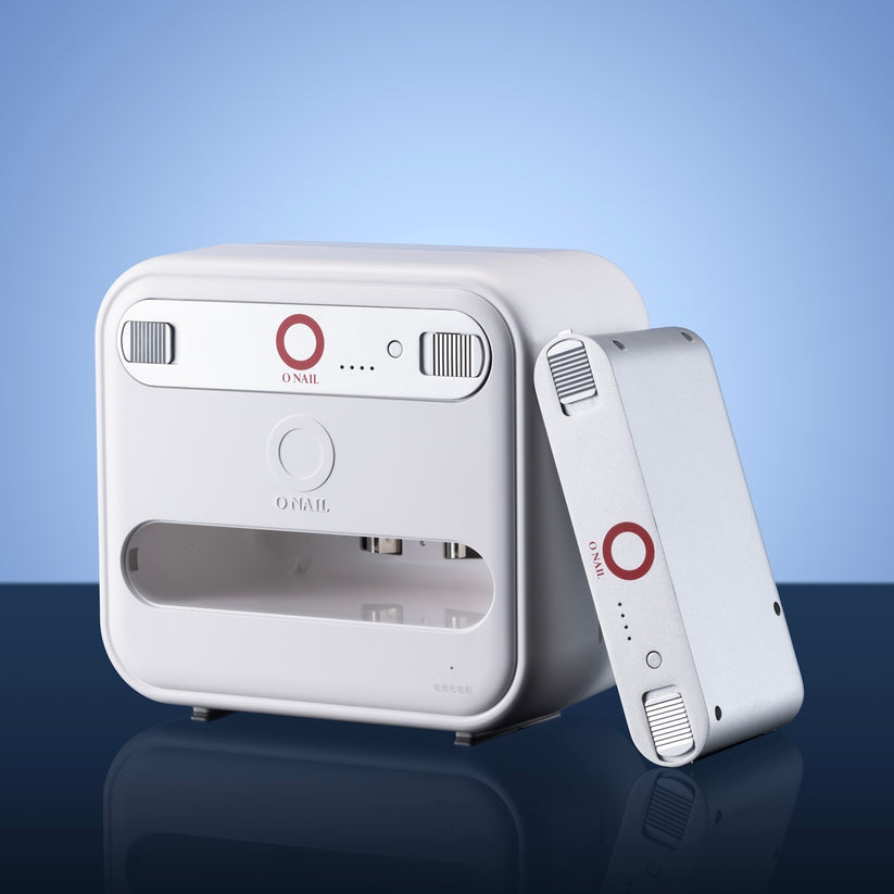 Batteries for ONAIL AI Nail Lamp (2 Battery + Charge Station) - White