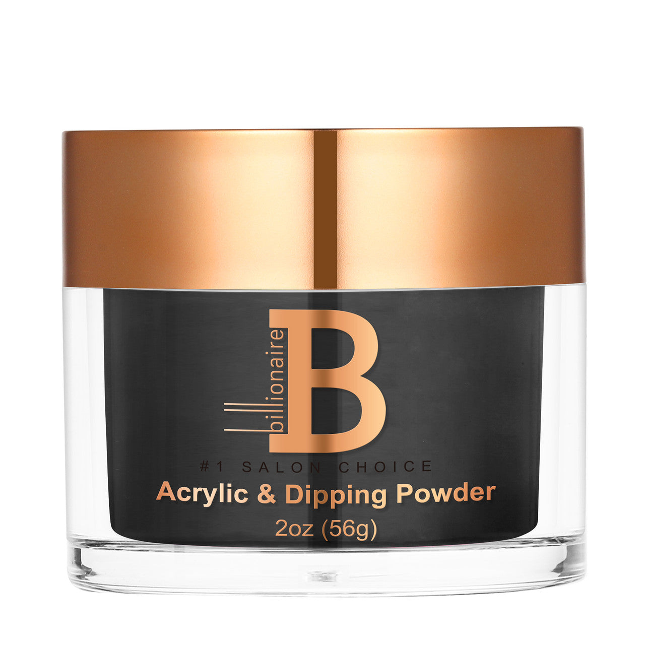 Billionaire Dip/Acrylic Powder - Super Black 2oz