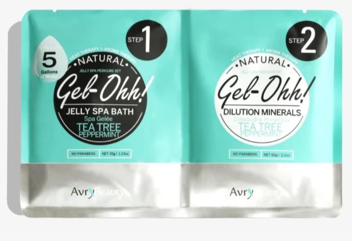 Avry Beauty Jelly Spa Bath - Tea Tree Peppermint