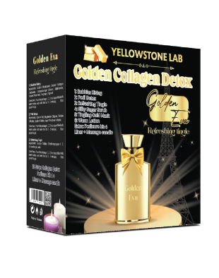 Yellow Stone Golden Collagen Detox 12 Steps - Golden Eva