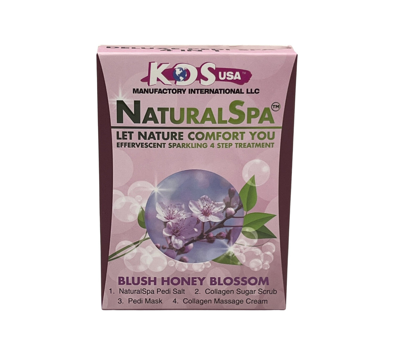 KDS Deluxe Pedicure 4 Steps - Blush Honey Blossom