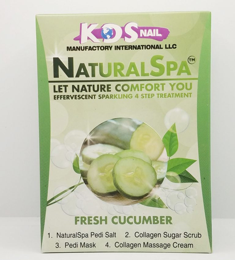 KDS Deluxe Pedicure 4 Steps - Fresh Cucumber