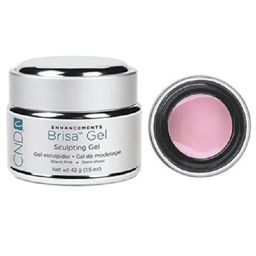 CND BRISA GEL WARM PINK SEMI SHEER 0.5OZ