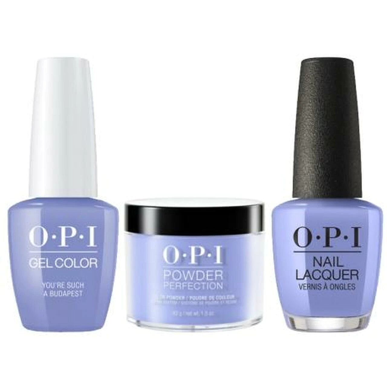 OPI COMBO 3 IN 1 MATCHING - GCE74A-NLE74-DPE74 YOU'RE SUCH A BUDAPEST