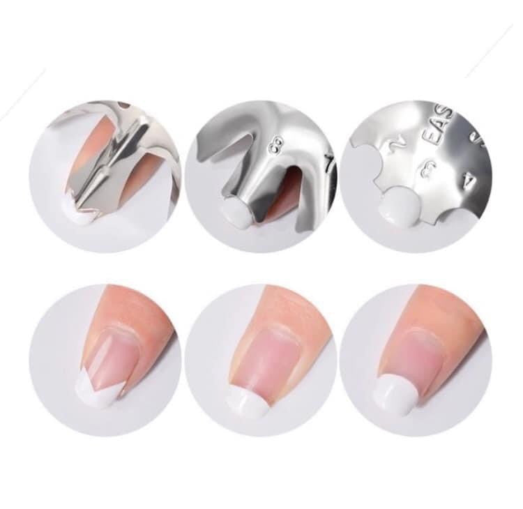 Easy French Tip Cut