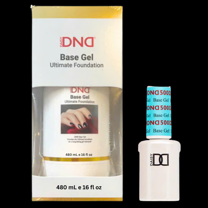 DND GEL BASE 16OZ + FREE 12 0.5OZ BOTTLES